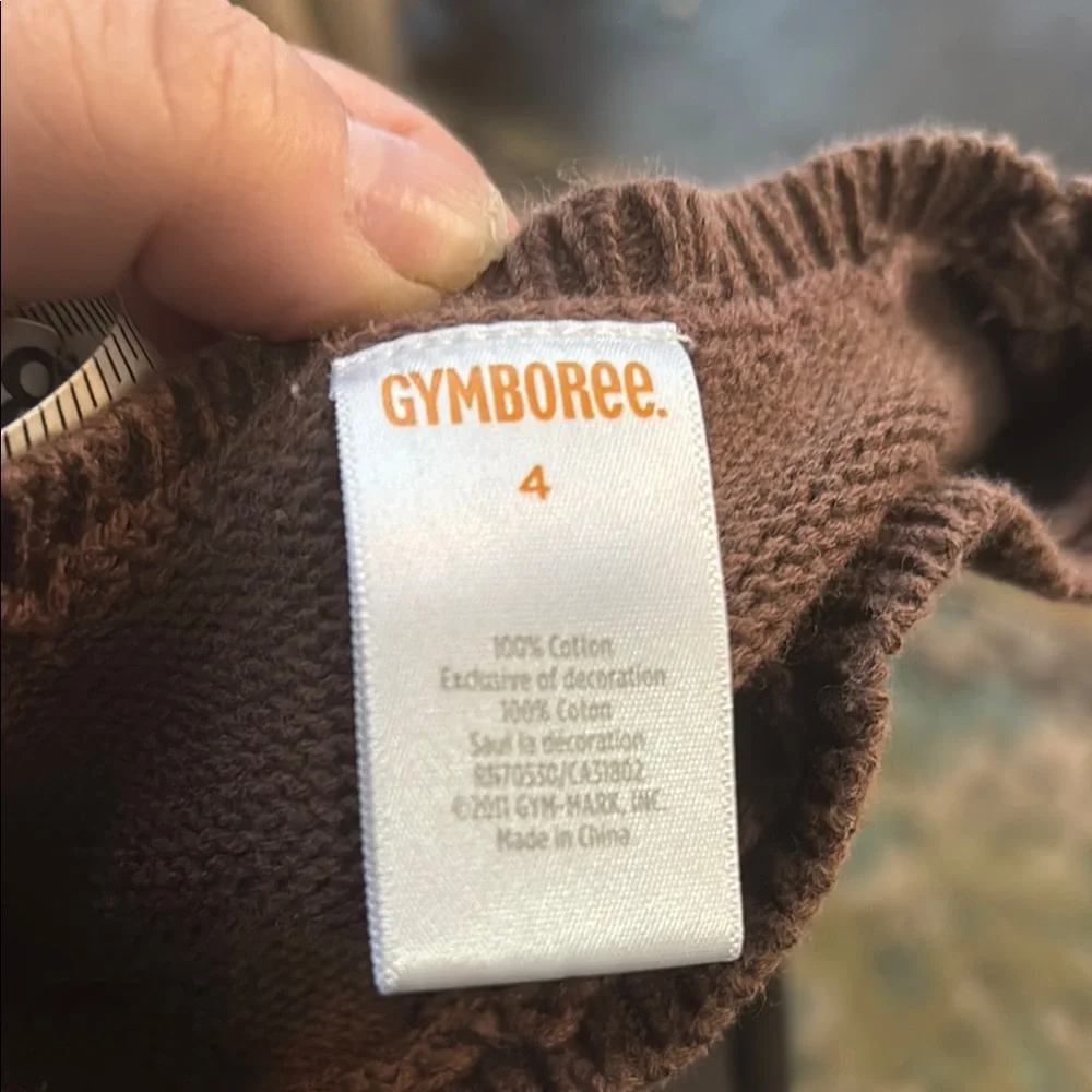 Brown Sunflower Kids Dress Gymboree 4